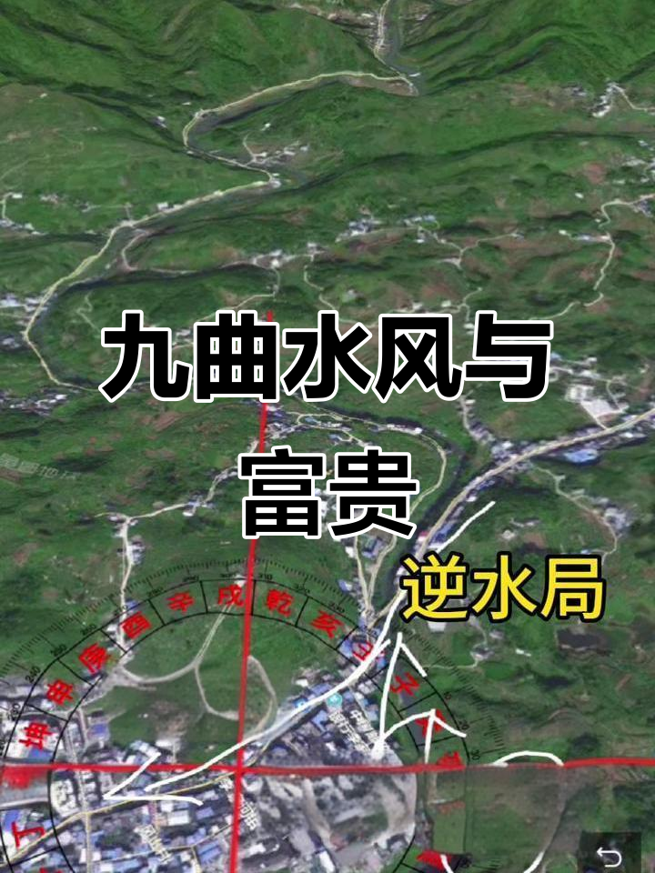 风水宝地揭秘:镇上逆水局,建房必选之地