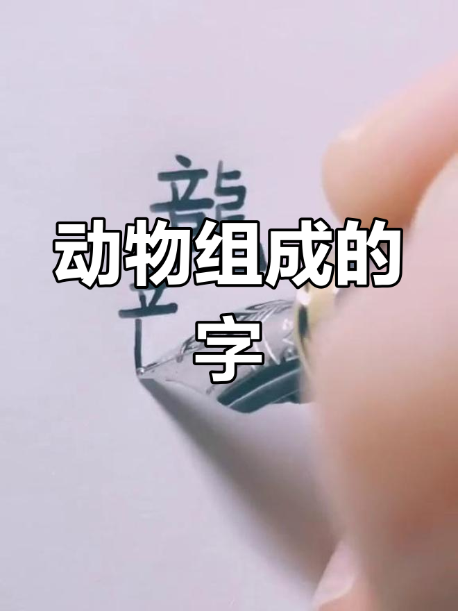 代表动物的字