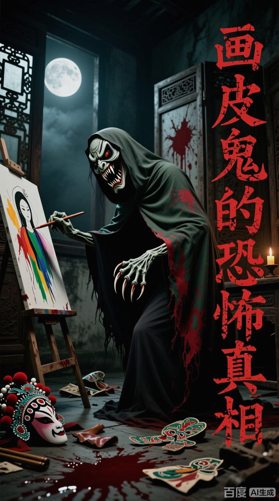 画皮鬼:暗色写实下的恐怖传说