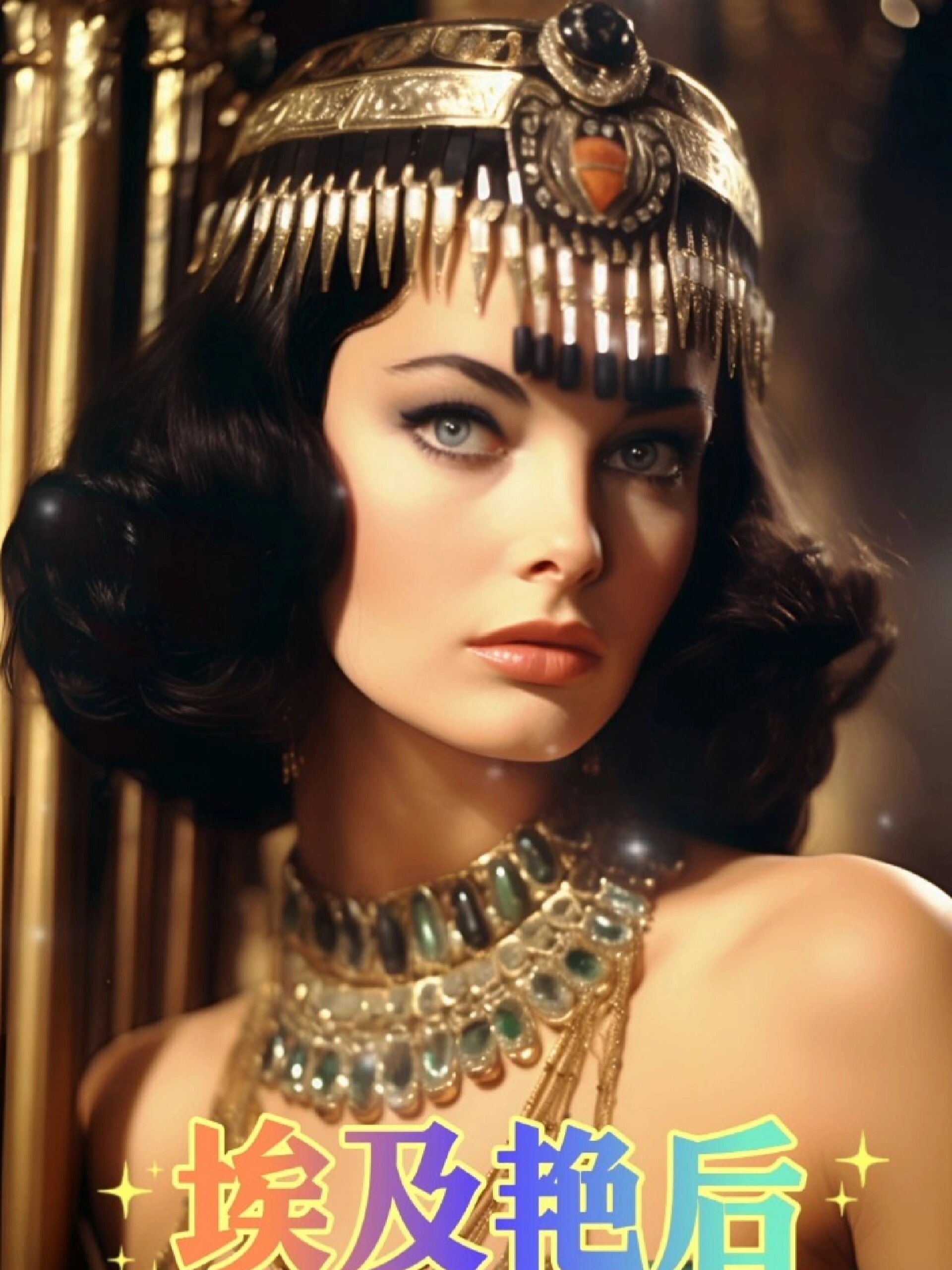 精致的五官,魅惑的眼神,无人能及的美艳