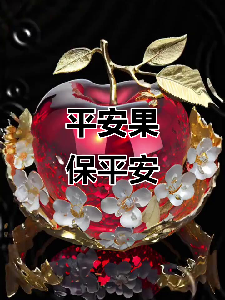 平安果送祝福,健康好运伴你行