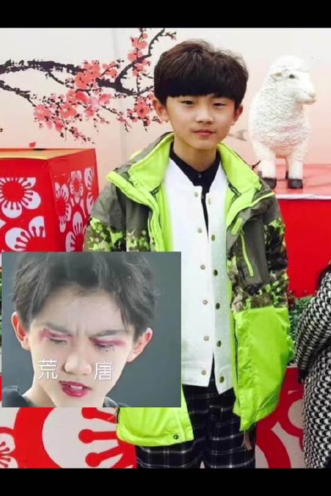 马嘉祺童年旧照 还有几张没见过的上树图,小马哥的童年真的好丰富啊