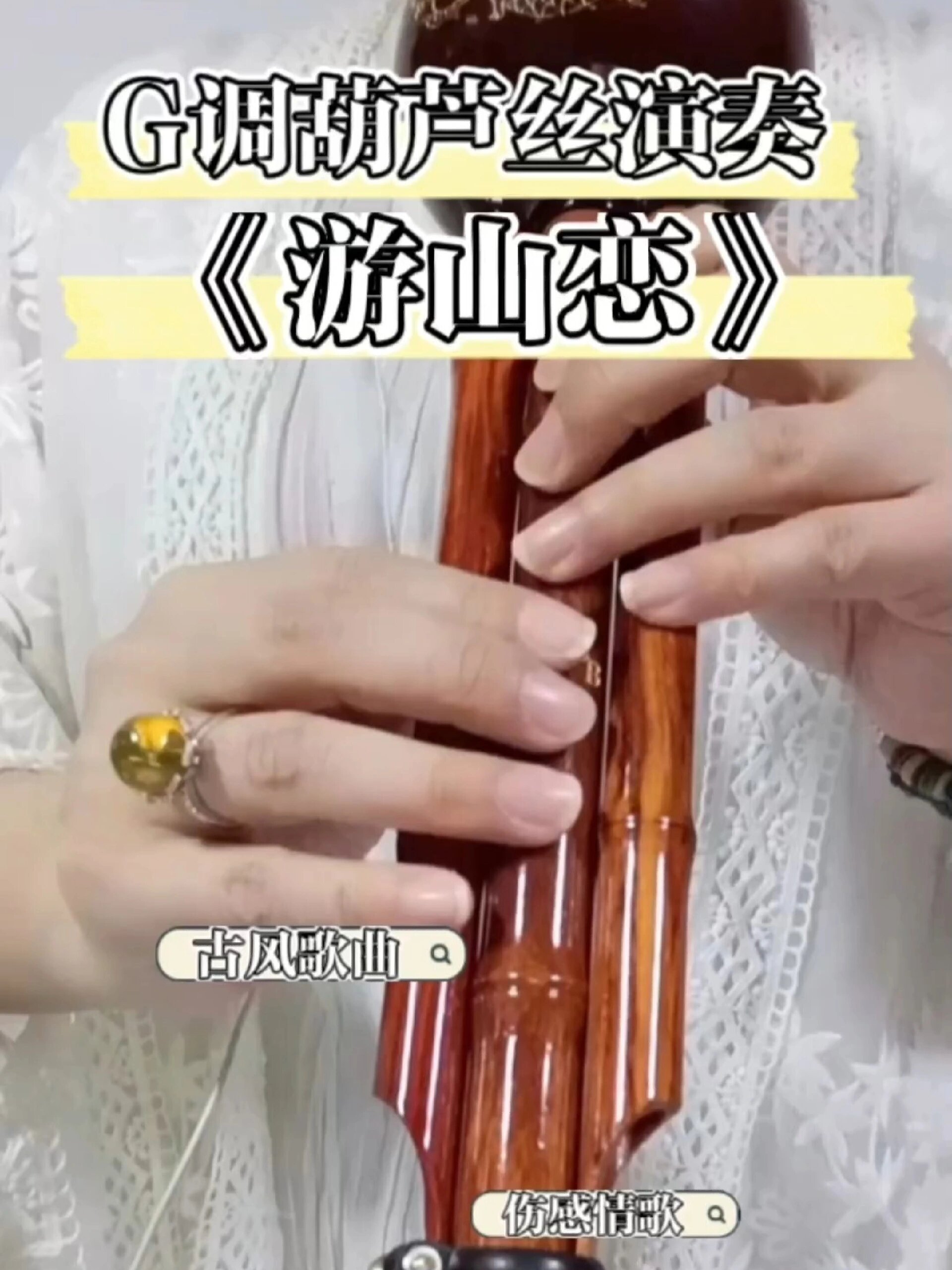 g调葫芦丝演奏古风经典《游山恋》