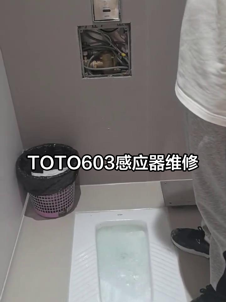 toto603大便感应器调节技巧,轻松调整水流量与时间
