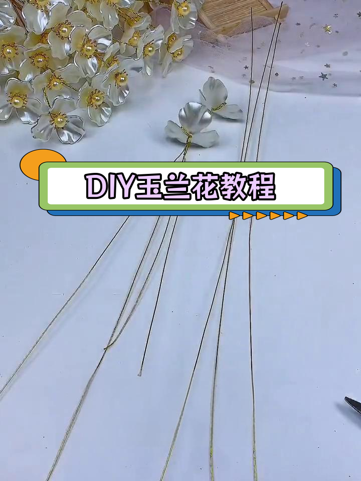 玉兰花折纸教程图片