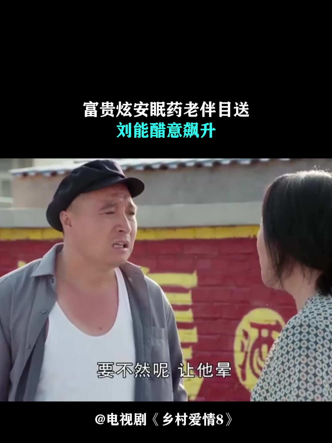 乡村爱情8:富贵炫安眠药,老伴目送,刘能醋意飙升