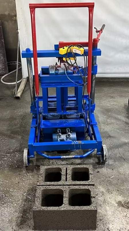 小型免烧制砖机全自动做水泥砖的机器珍珠岩混凝土制砖机械设备-度小