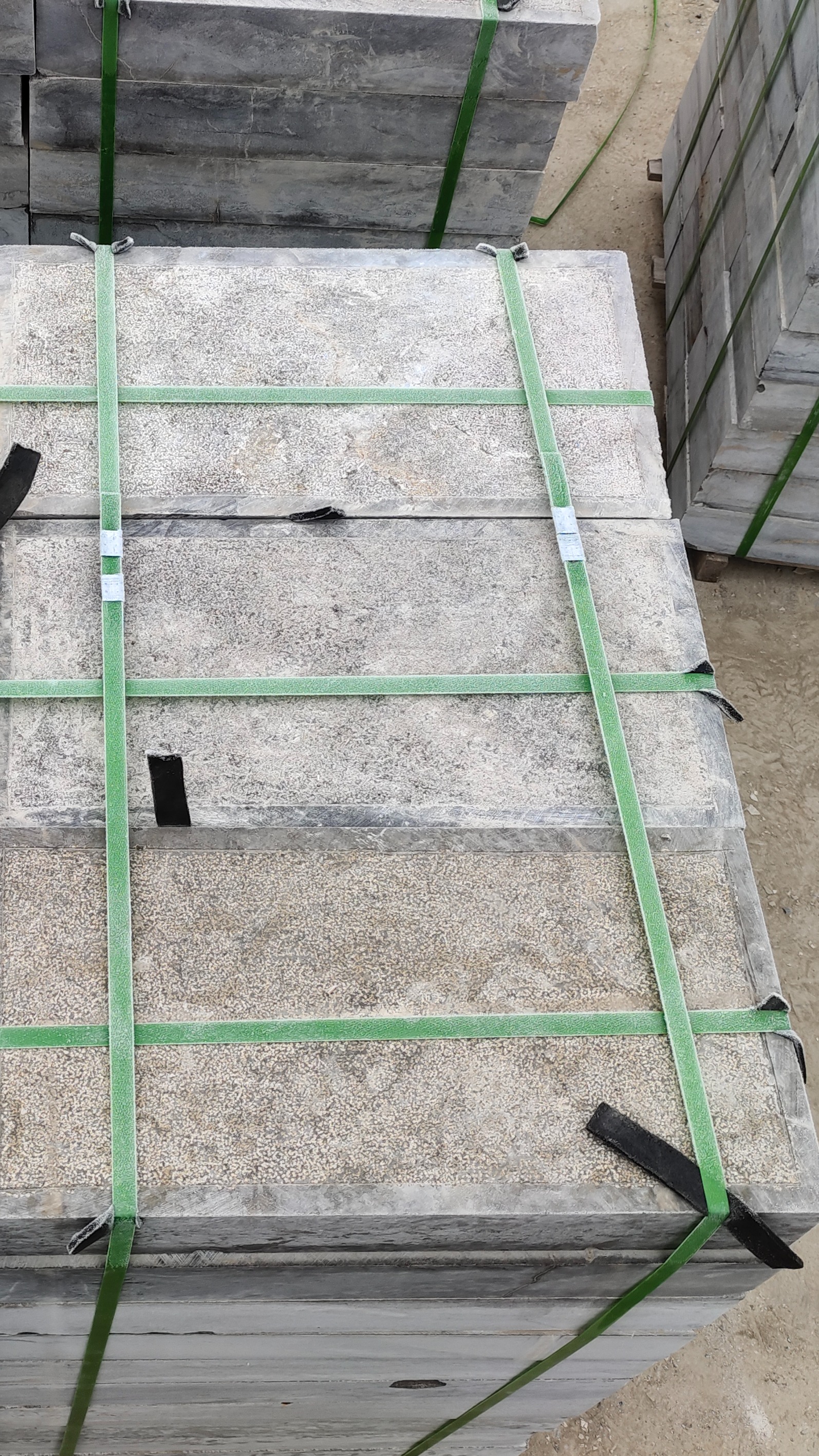 青石板自然面 火烧面青石板材