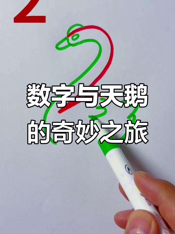 用数字画白天鹅,轻松学会神奇魔法