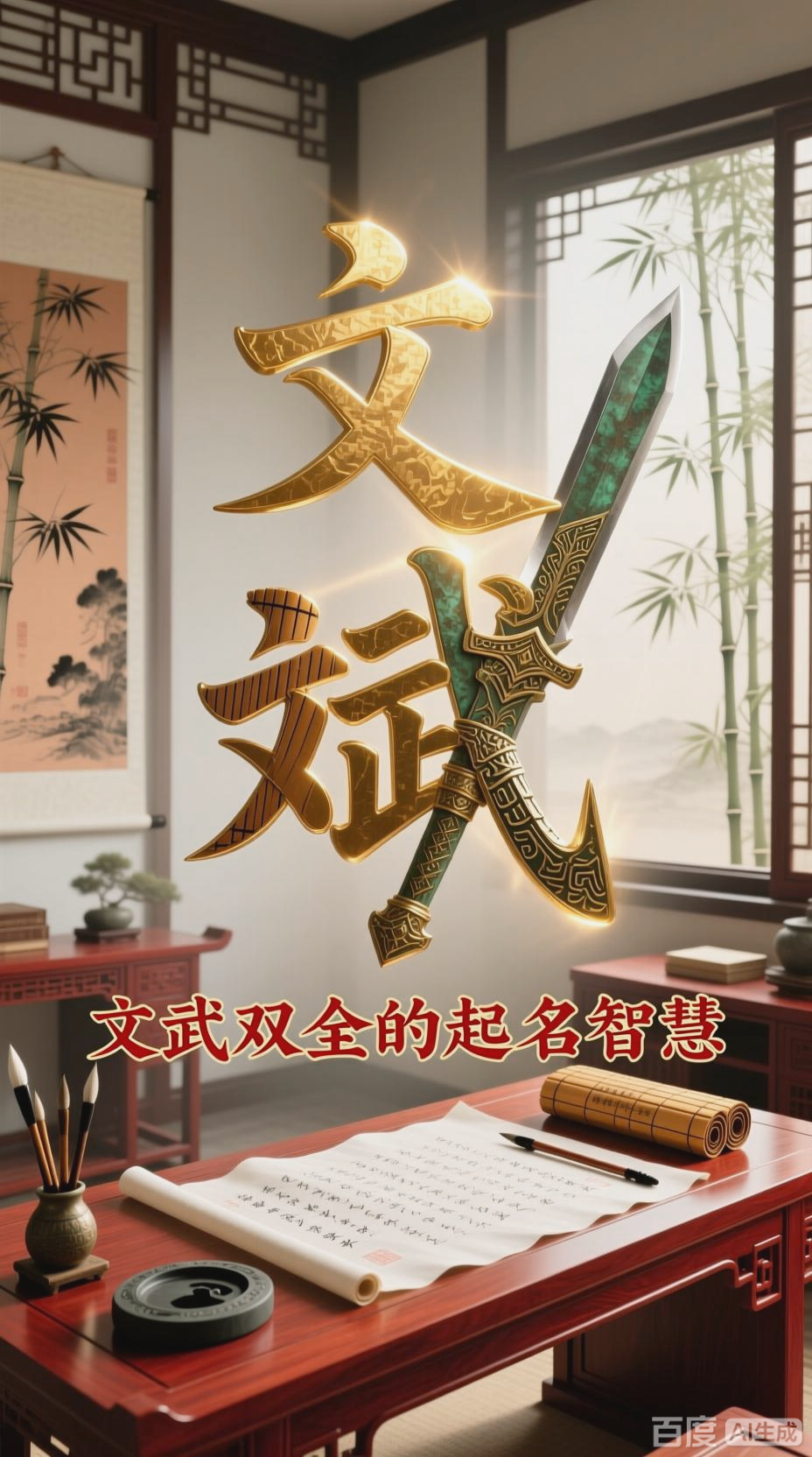 "斌"字:文武双全的起名智慧