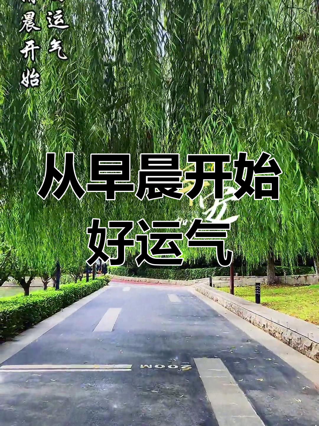 清晨开启好运