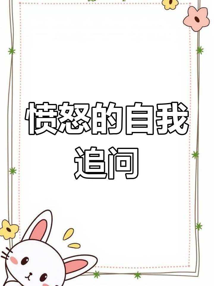我为何生气?谁惹我火大?
