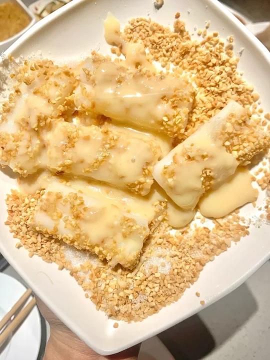 海底捞隐藏甜品7515糯叽叽炼乳年糕好好吃 751515-度小视