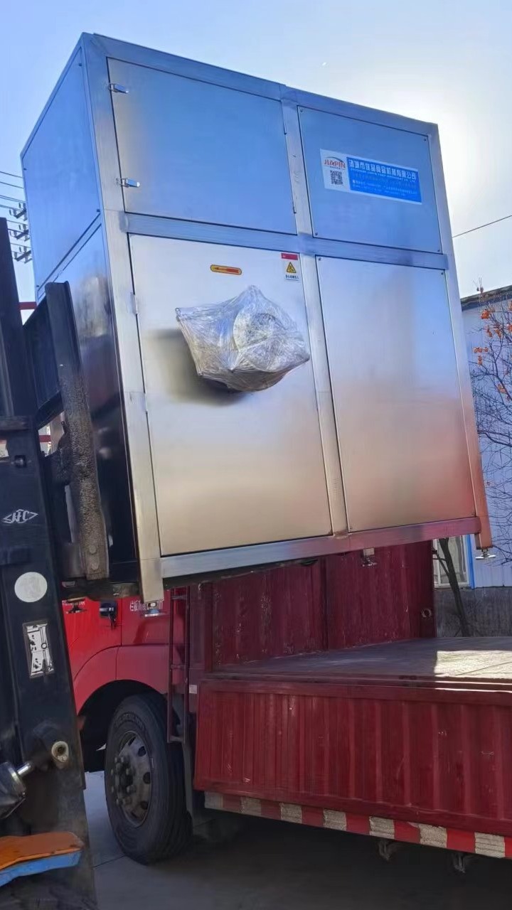 佳品机械 大型全自动冻肉绞肉机 冻盘肉双轴撕碎绞肉机-度小视