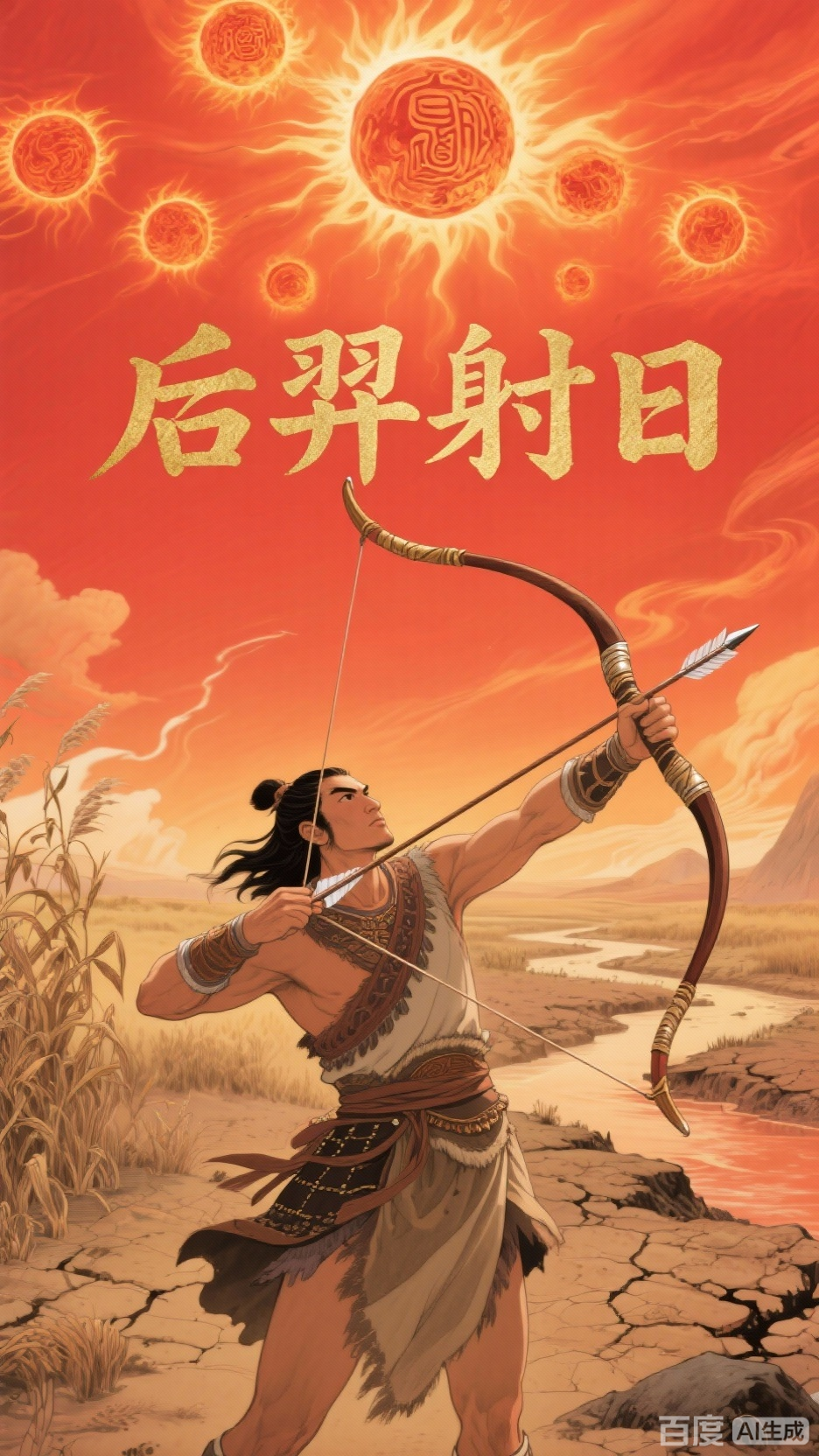 神话故事:后羿射日