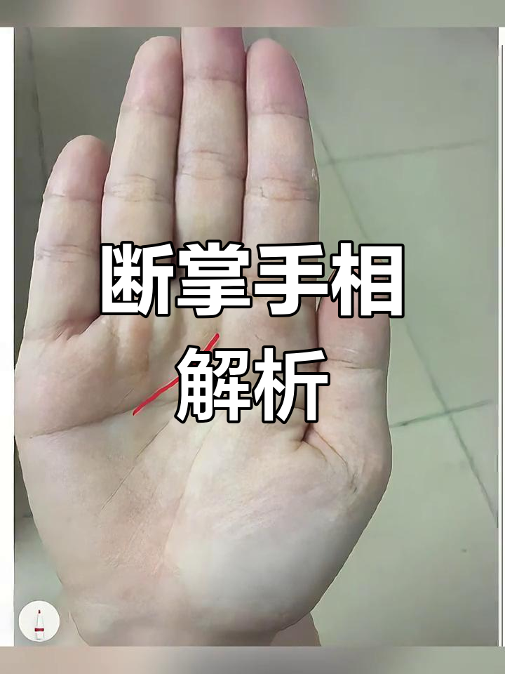 假断掌揭示命运:强势情感与事业成就的秘密