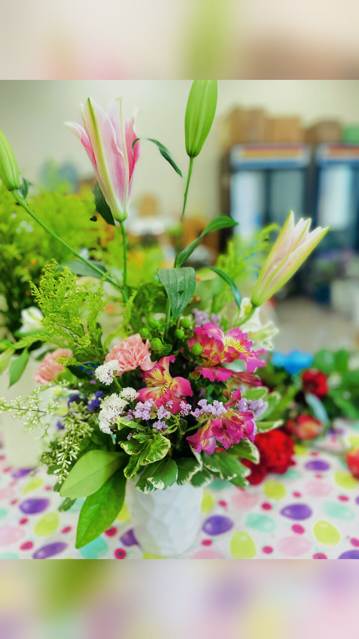 浴佛节鲜花图片