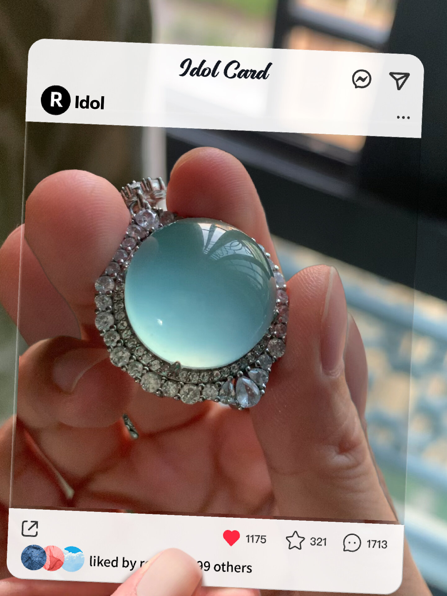 「天青冻」超～级蓝的大吊坠欣赏