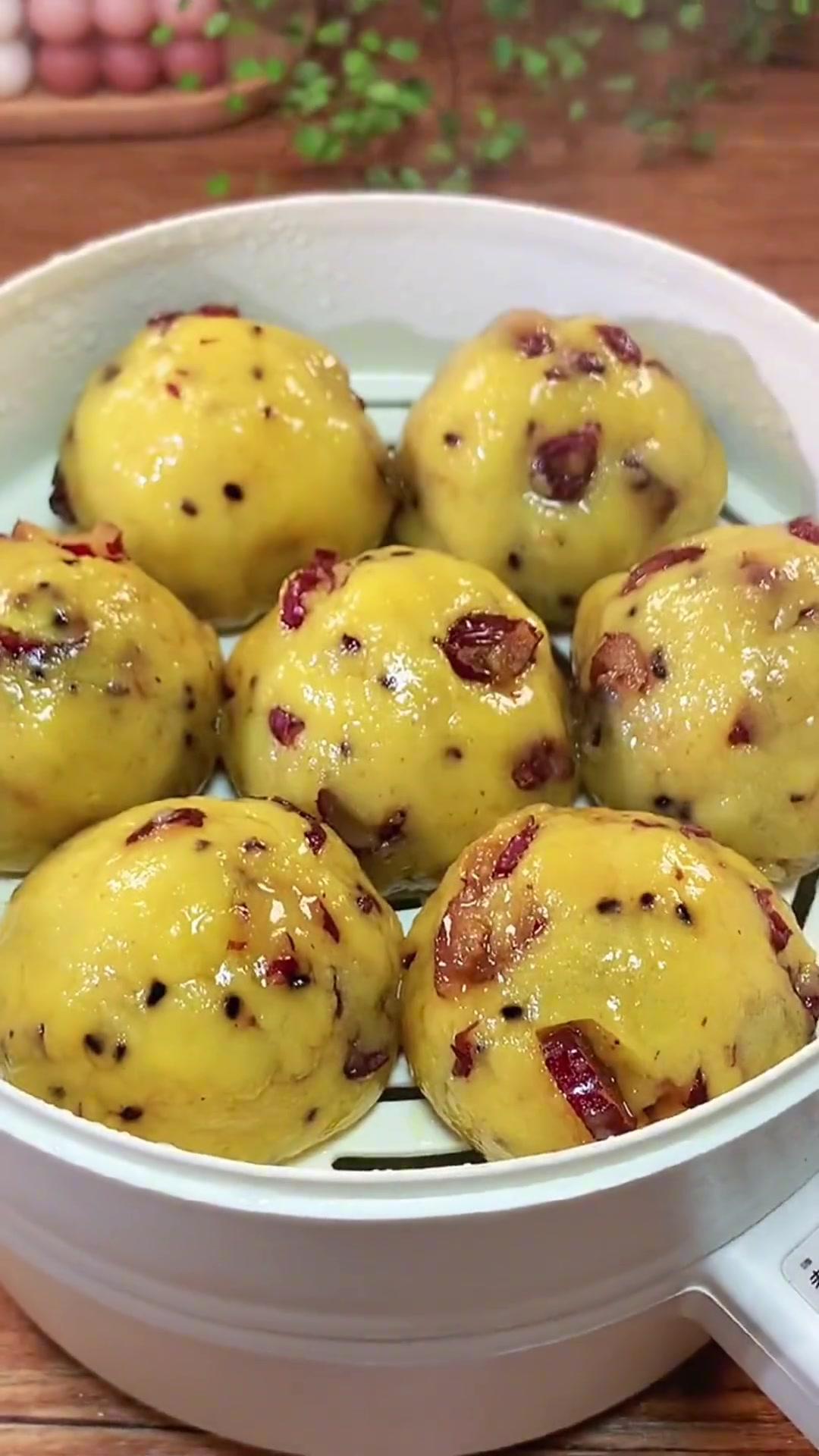 全麦面包吃腻了,一定要试试这个大黄米窝窝头,他是