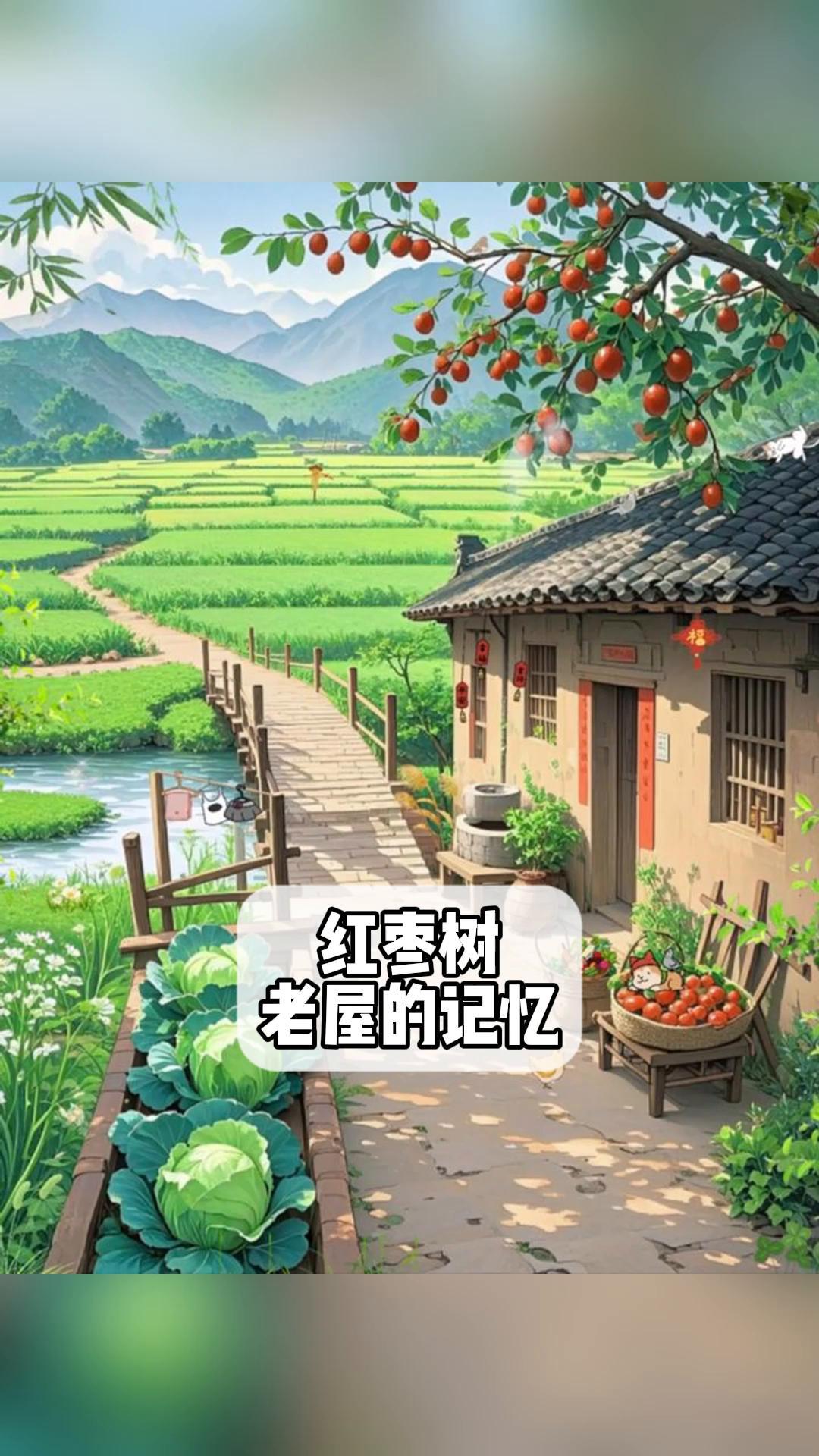 红枣树,老屋的记忆