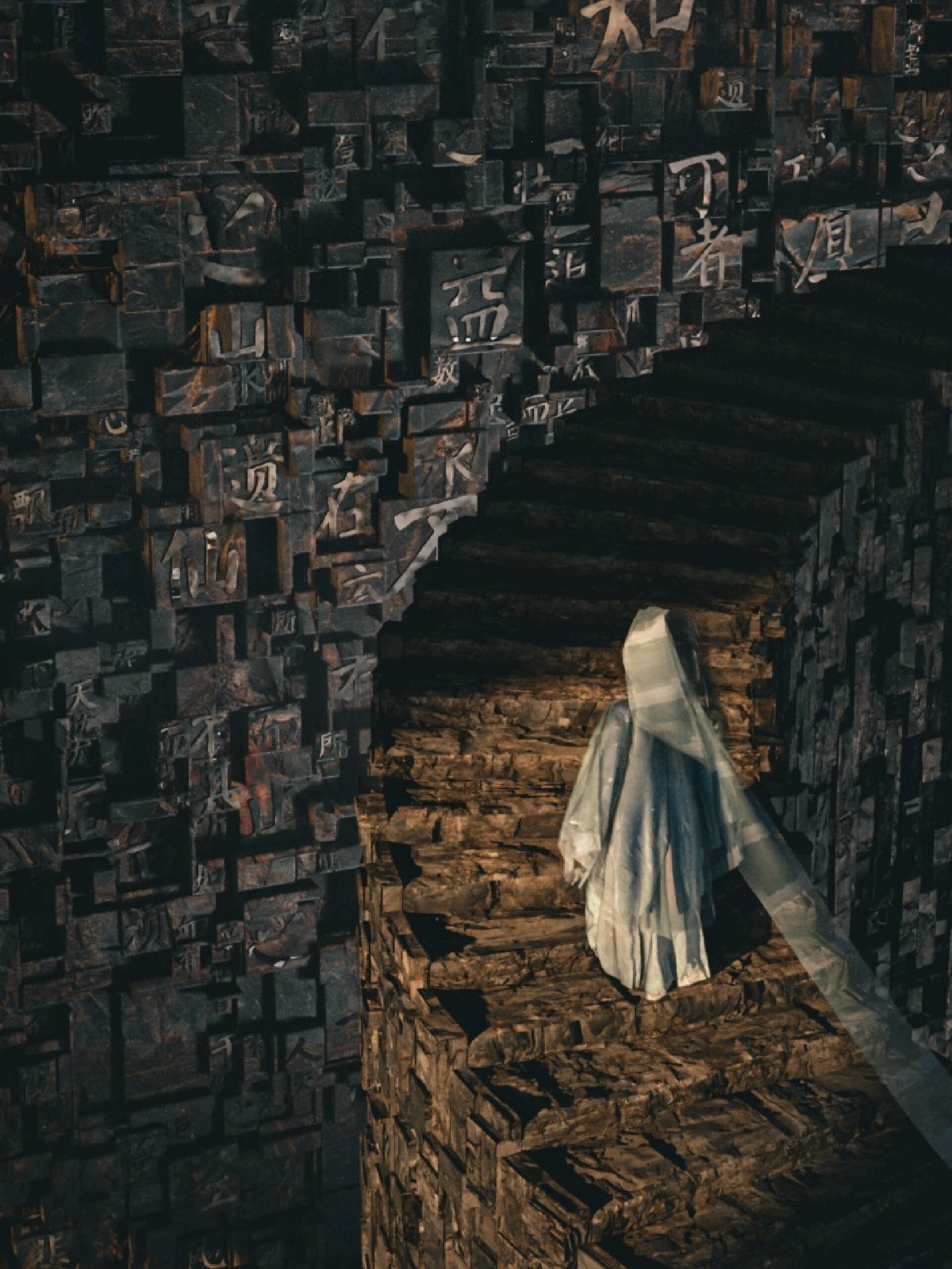 第八届渲染大赛_无尽阶梯