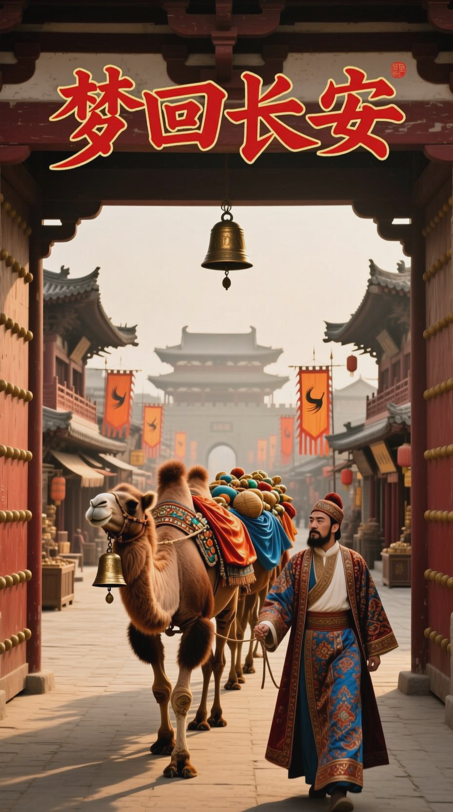 唐朝街景,繁华再现