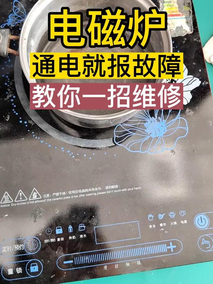 半球电磁炉故障图片