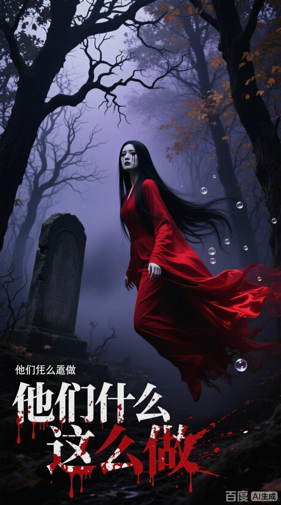 红衣女鬼,凄凉哭泣诉冤情