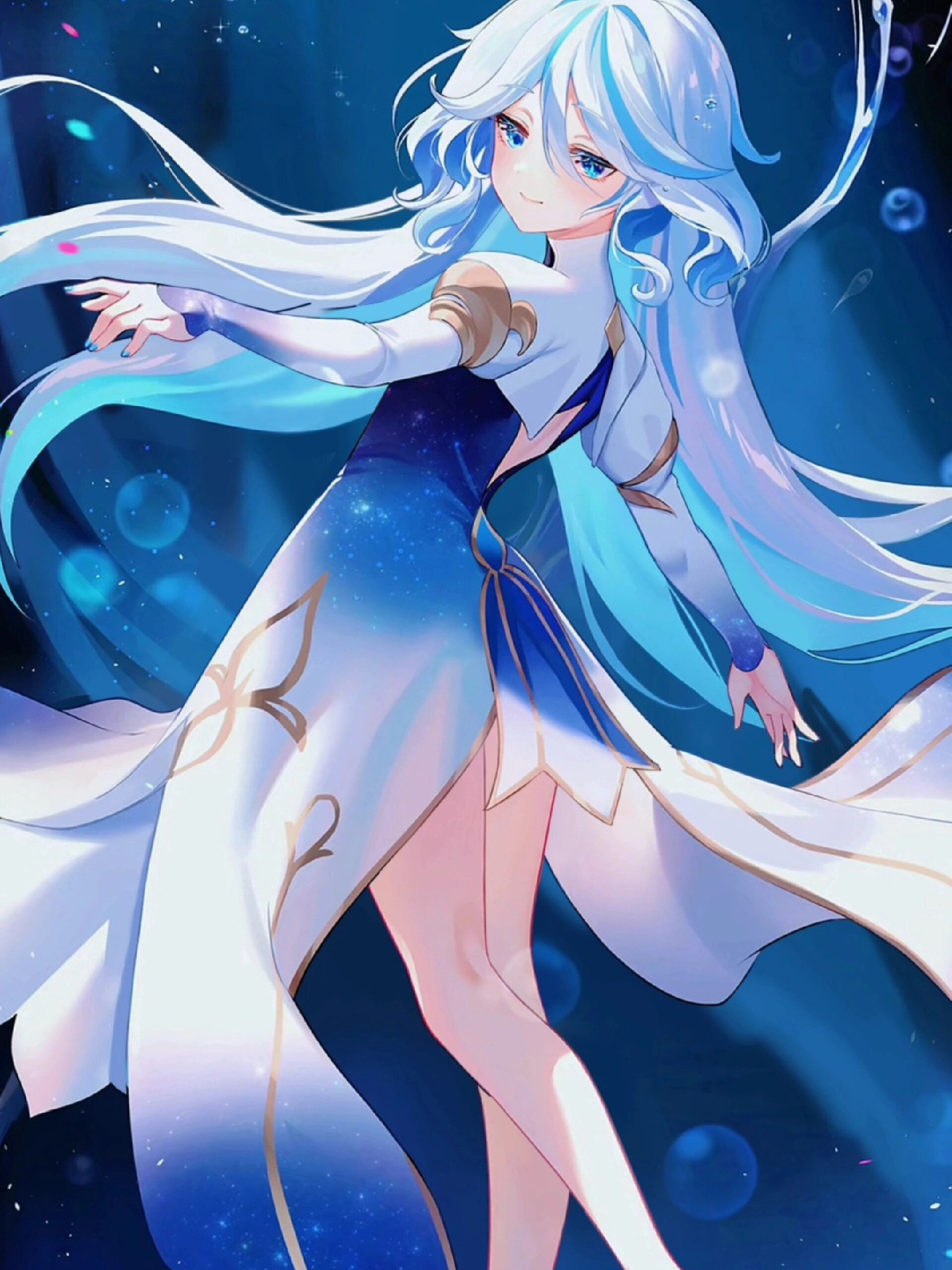 原神水神动态壁纸私可以取