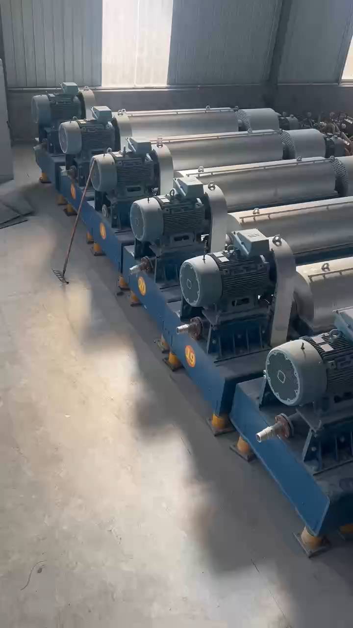 卧式螺旋沉降离心机