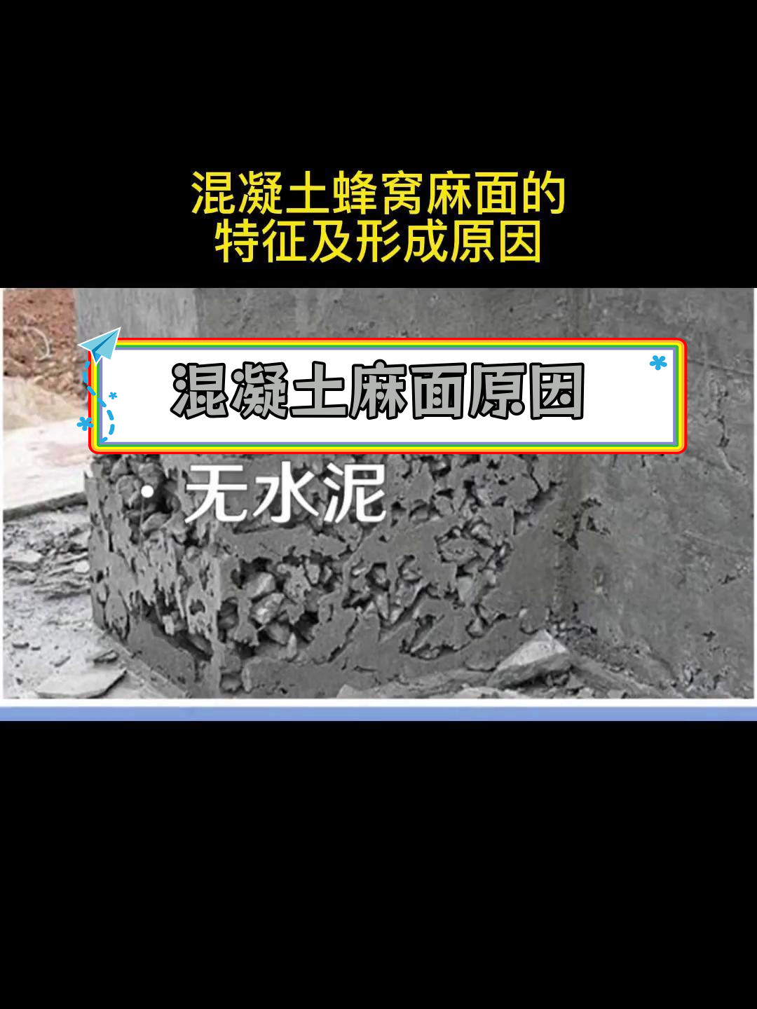 混凝土蜂窝麻面的成因及特征分析