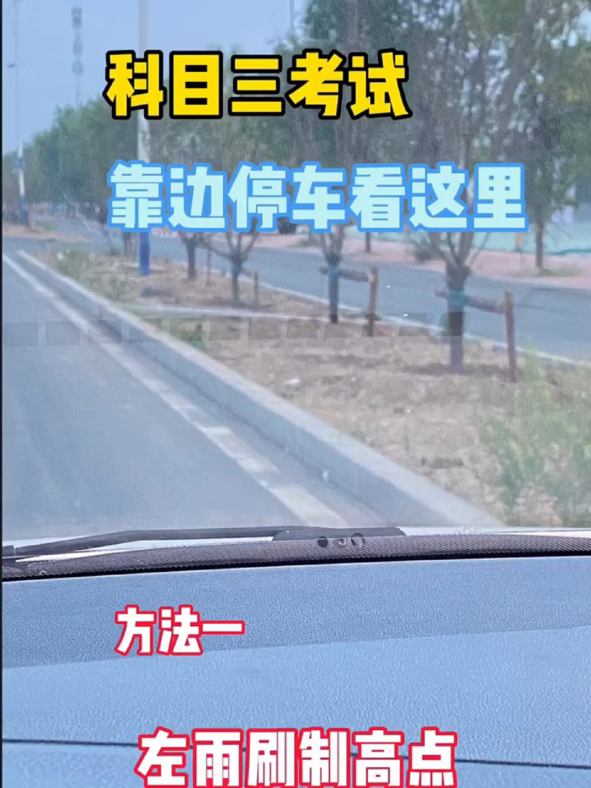 科目三靠邊停車看這裡!