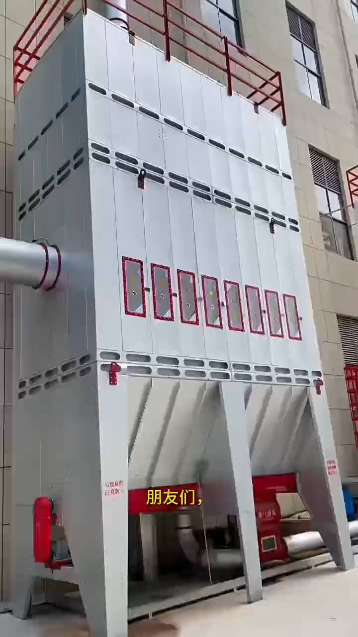 镀锌板除尘器安装完成