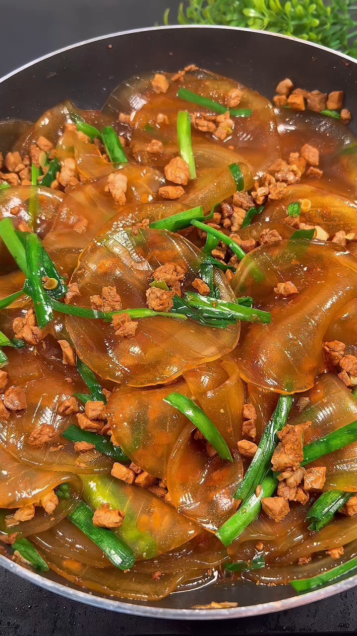 山药粉皮这样做,爽滑劲道入味好吃-度小视