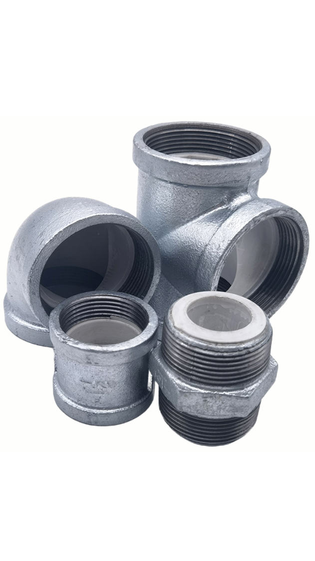 内衬聚丙烯食品级塑料建支衬塑管件-度小视