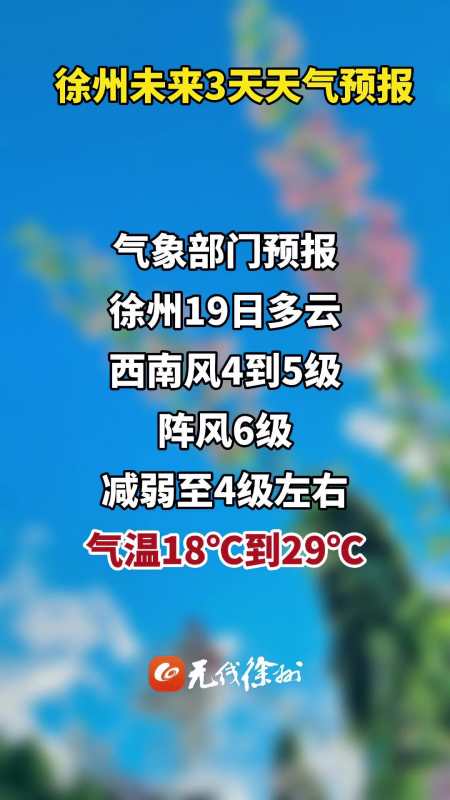 徐州7月份天气预报