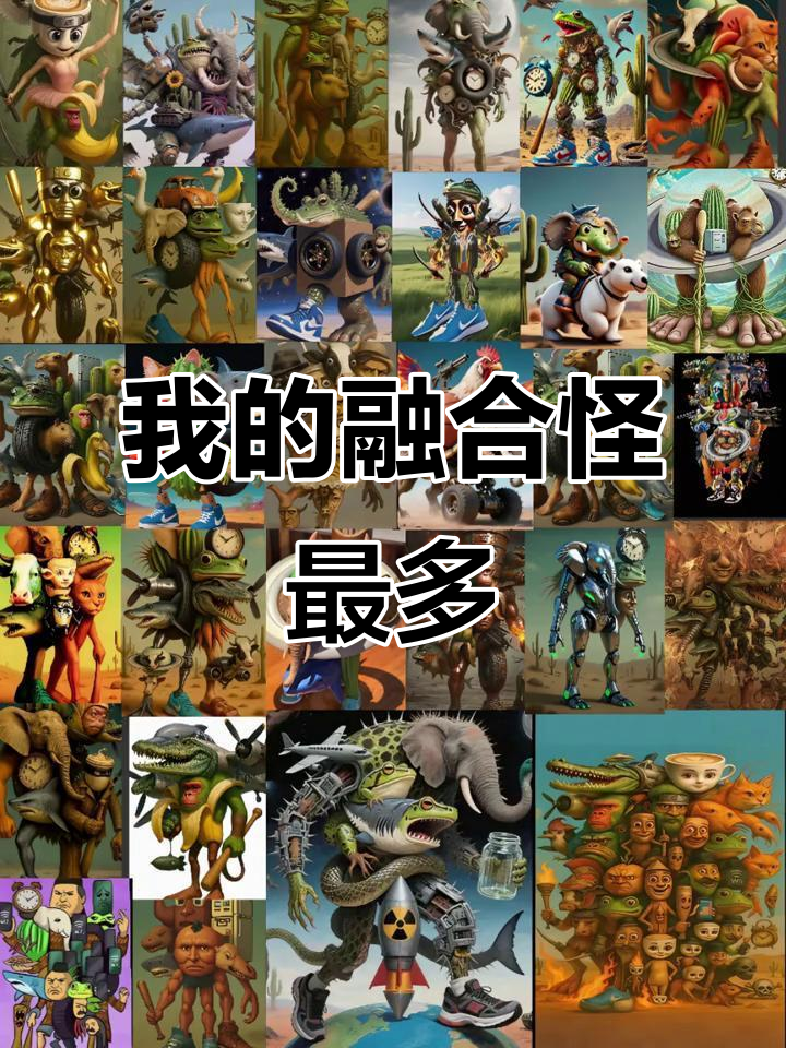 融合怪大集合,看看谁的多!