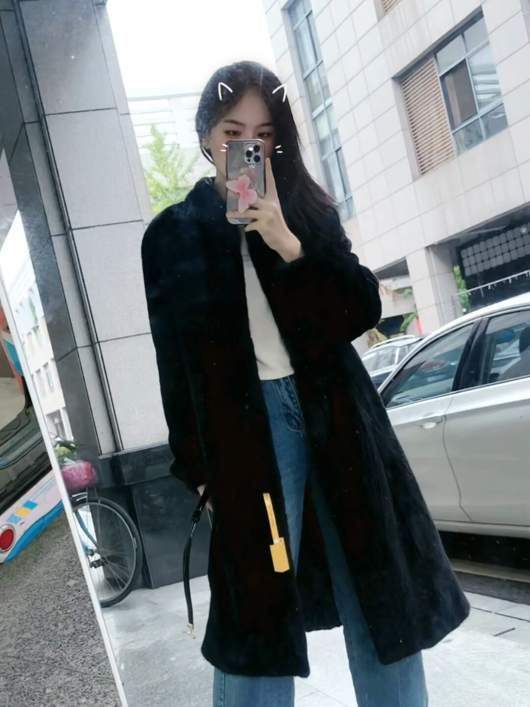 姐妹们,这件黑貂怎么样