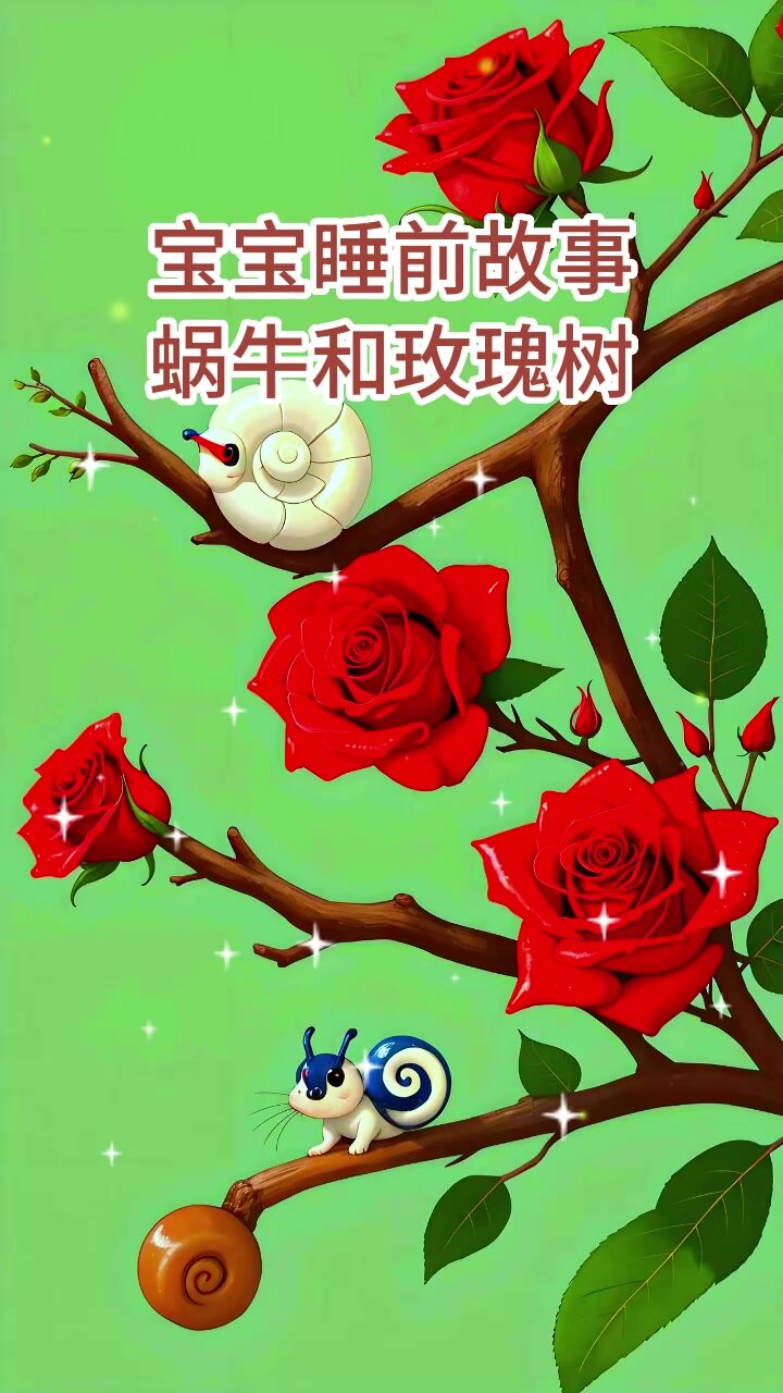 有声童话故事《蜗牛和玫瑰树》