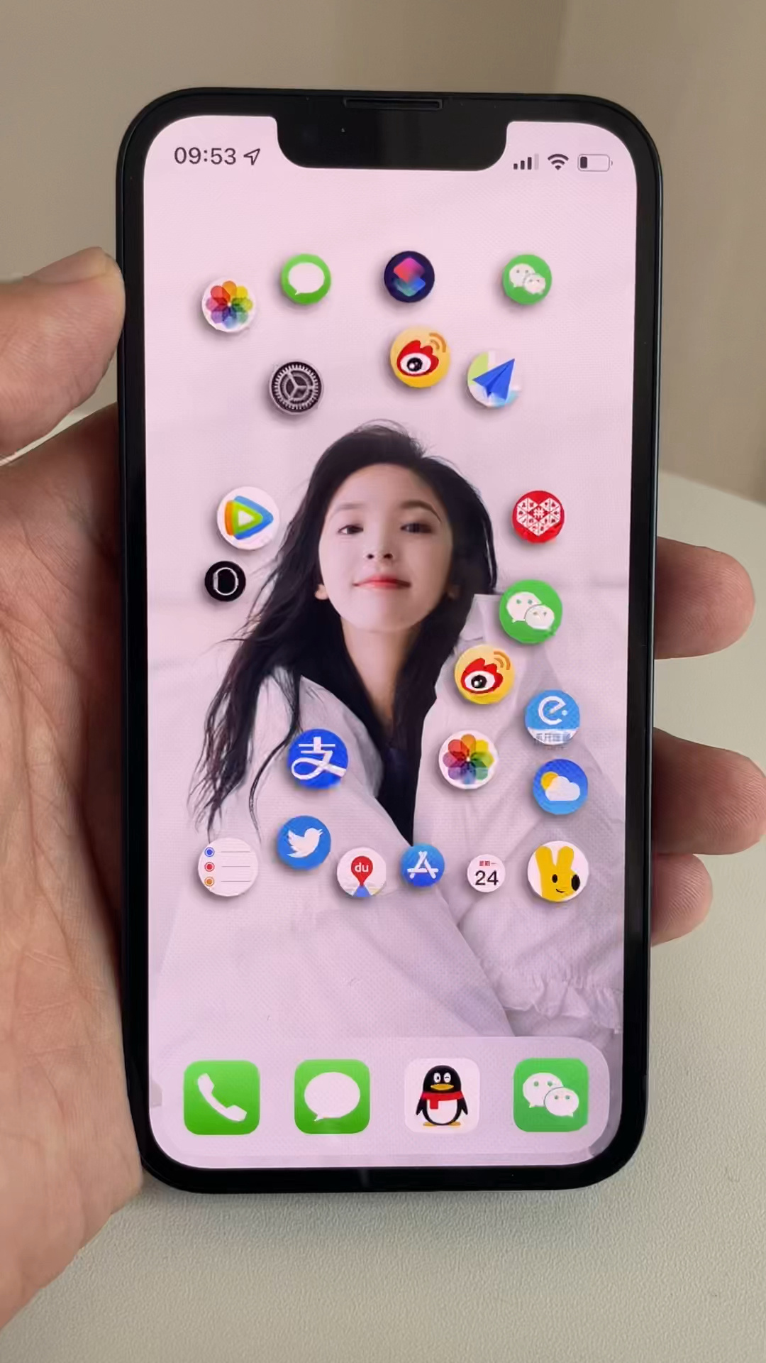 iphone自由摆放图标教程