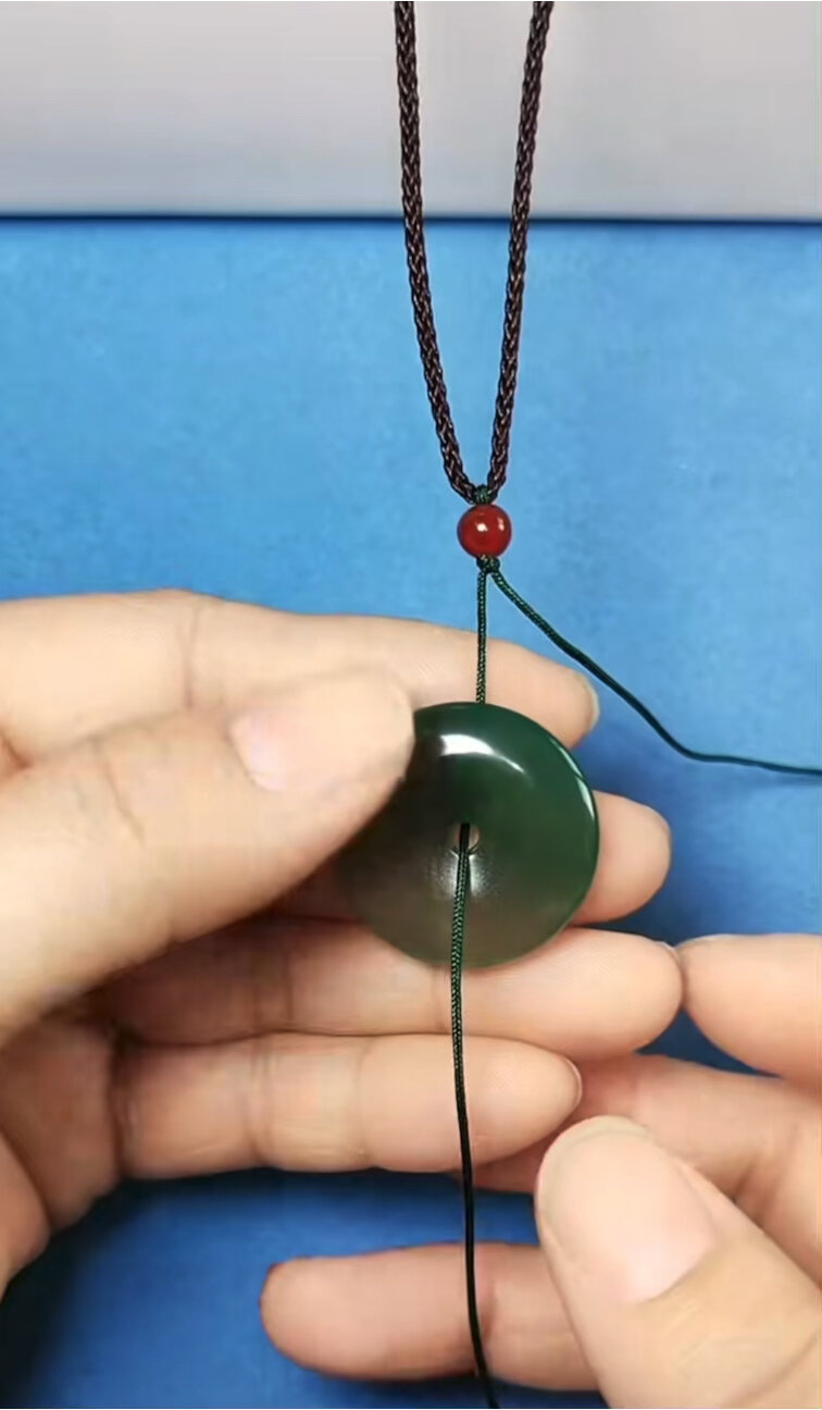 平安扣的绕线系法