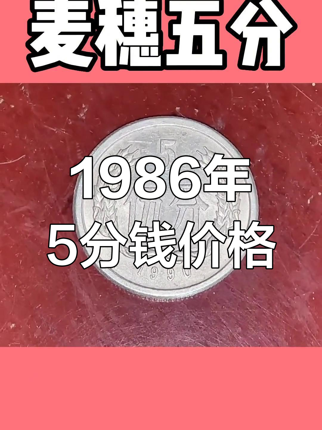 1986伍分回收价格表