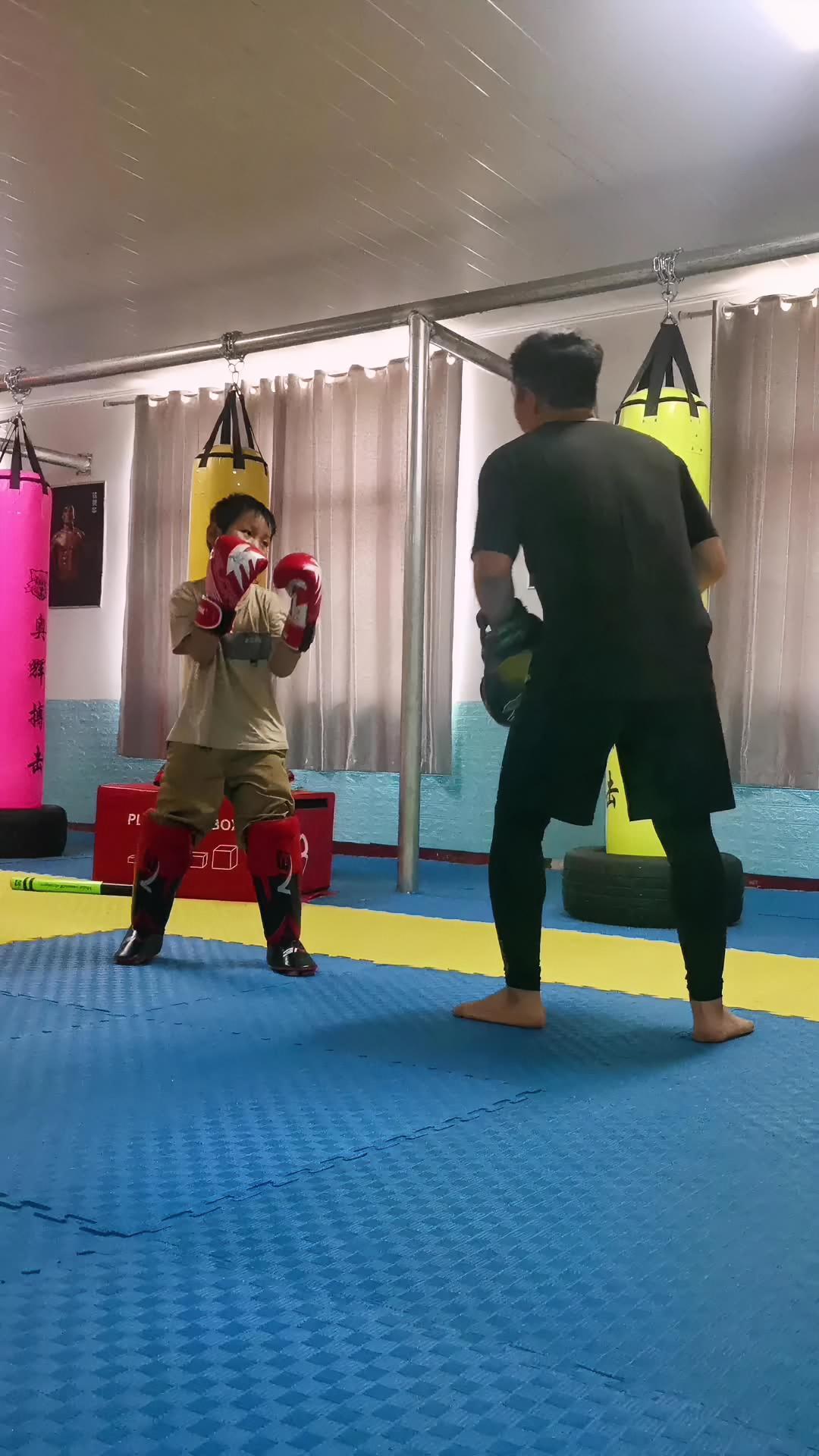 尽力教好每一个学员是我的职责 自由搏击 散打搏击 防身术 商丘散打