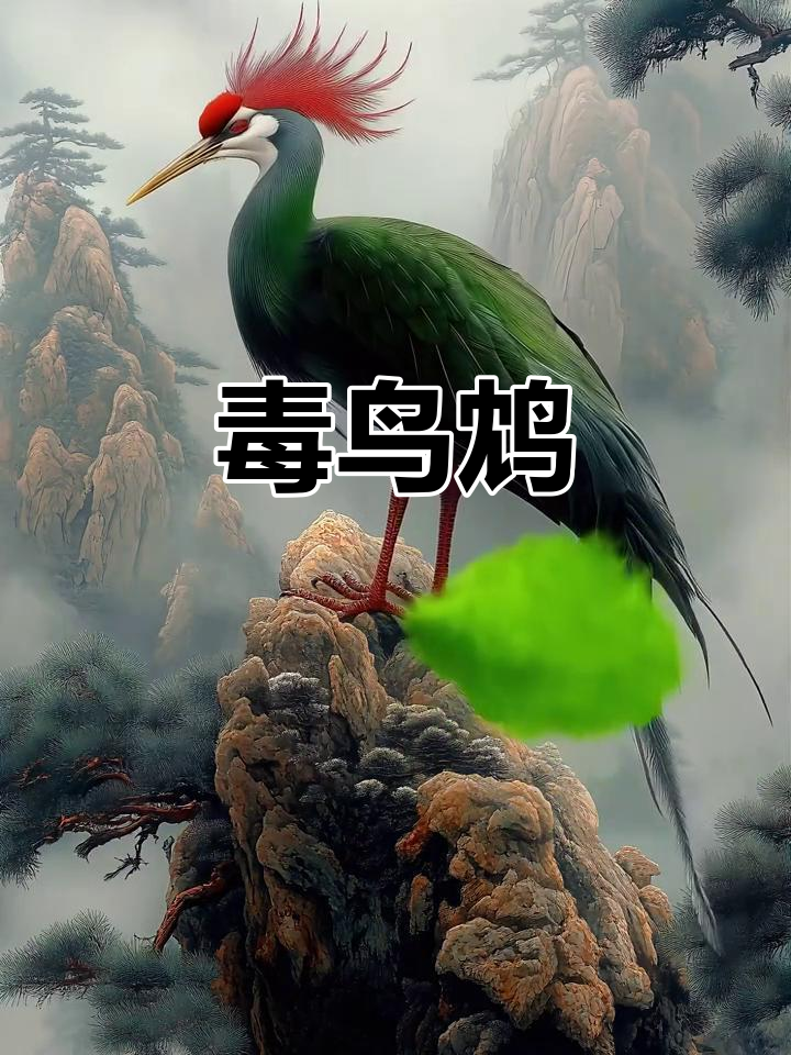 鸩鸟毒性极强,羽毛泡酒能致命