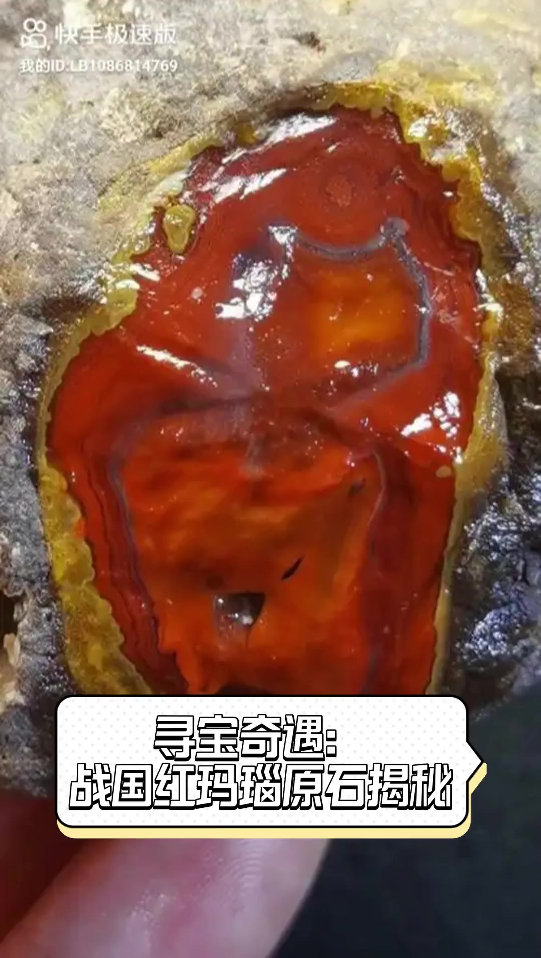 寻宝奇遇:战国红玛瑙原石揭秘