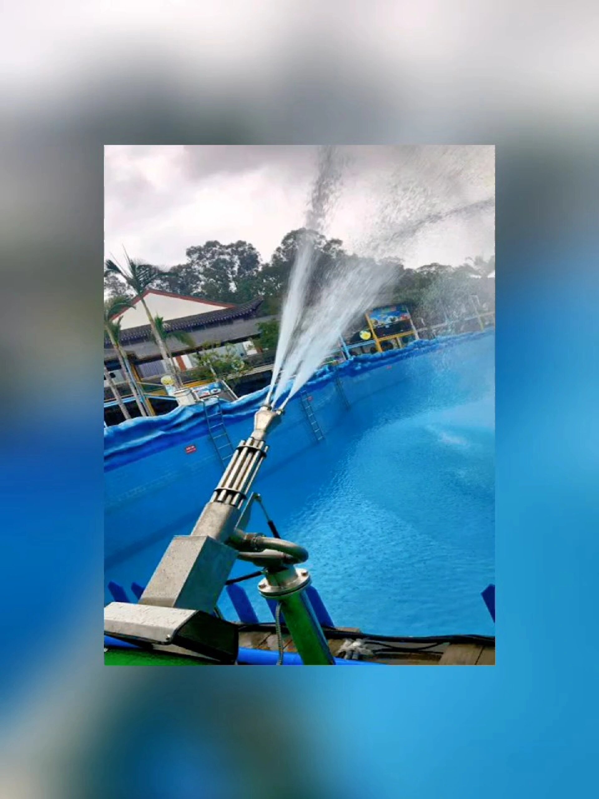 水上乐园快乐加倍之加特林水枪