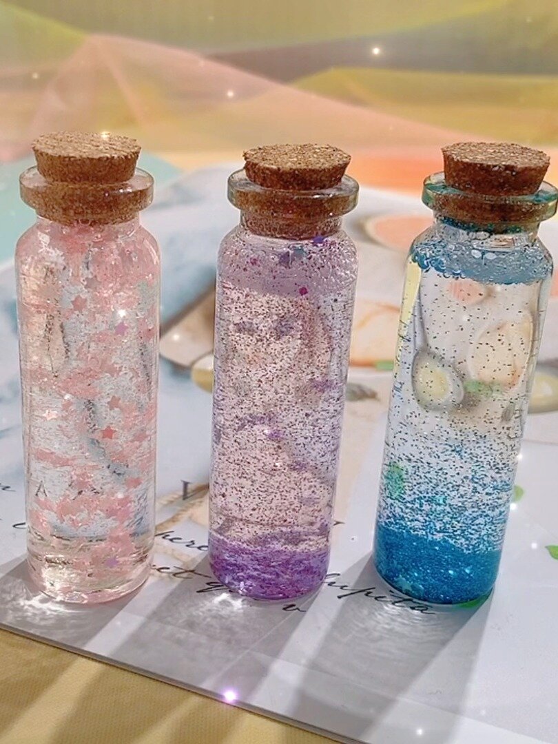 diy3种流速的流沙许愿瓶