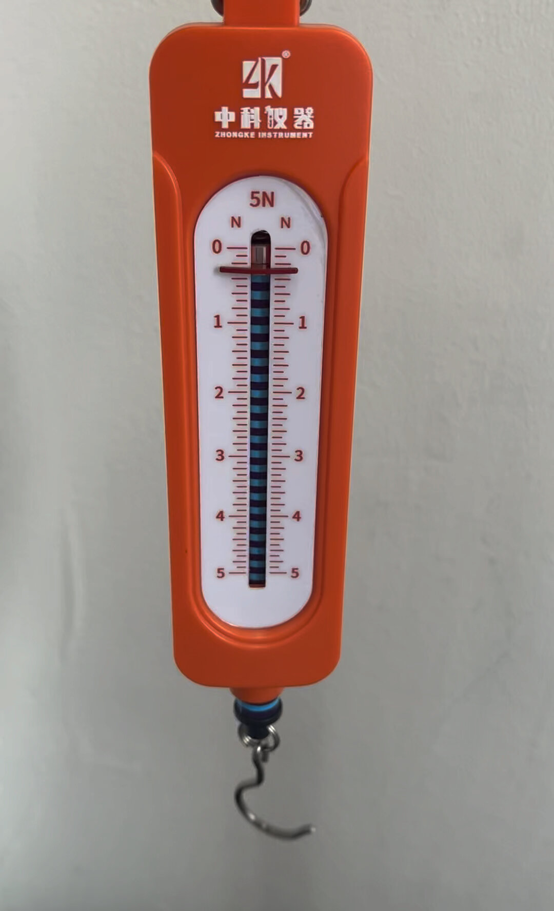 实验操作考~弹簧测力计(双面指针)