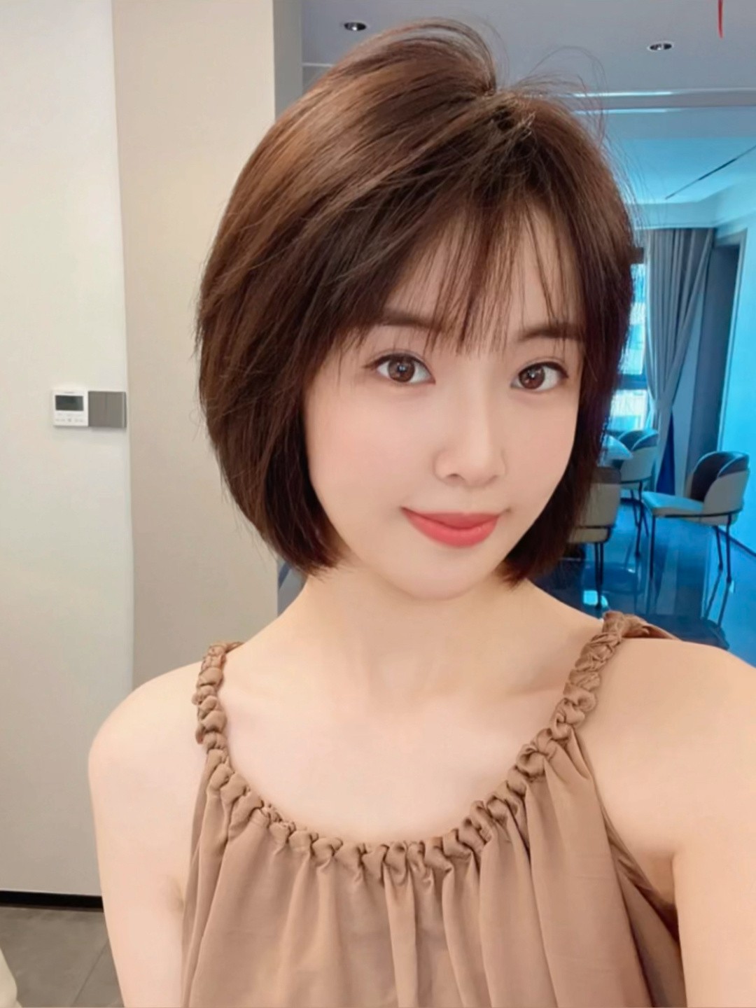 小个子女生绝对不能错过的韩系短发太好看了