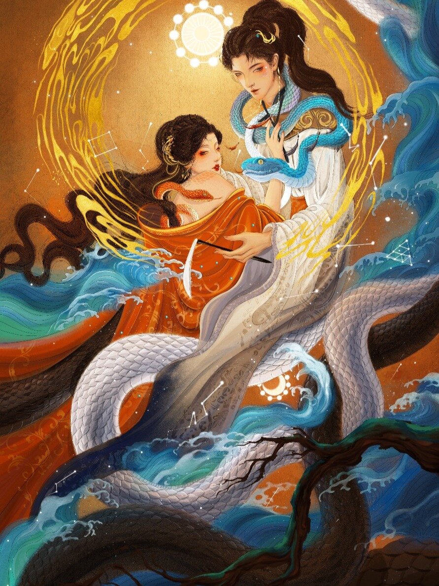 国家宝藏|伏羲女娲图